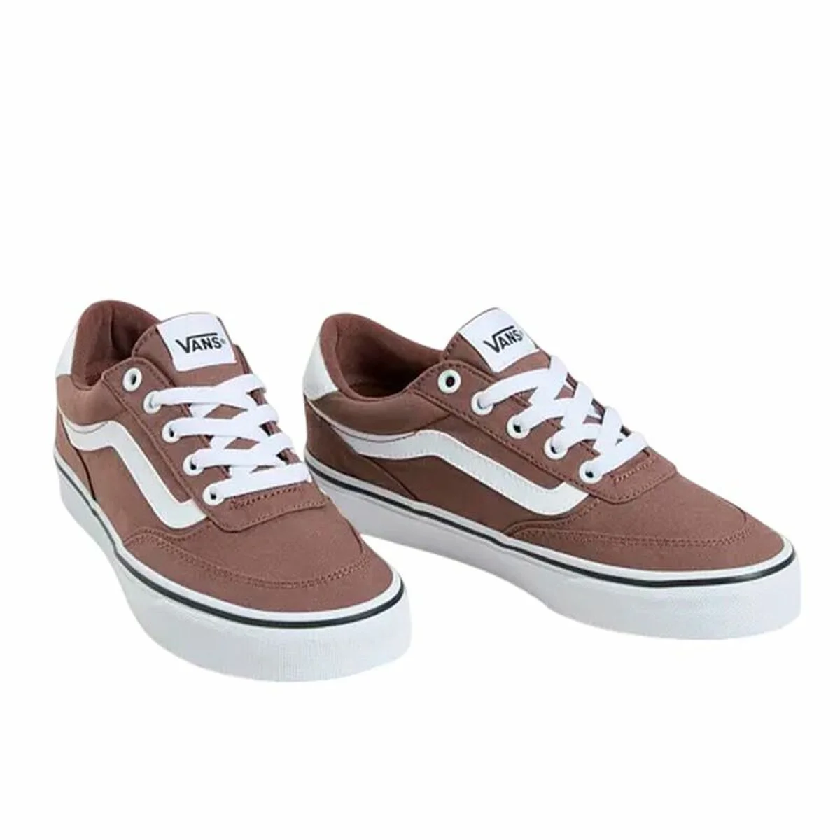 Zapatillas Deportivas Mujer Vans Brooklyn Ls Cnvs Deept Marrón