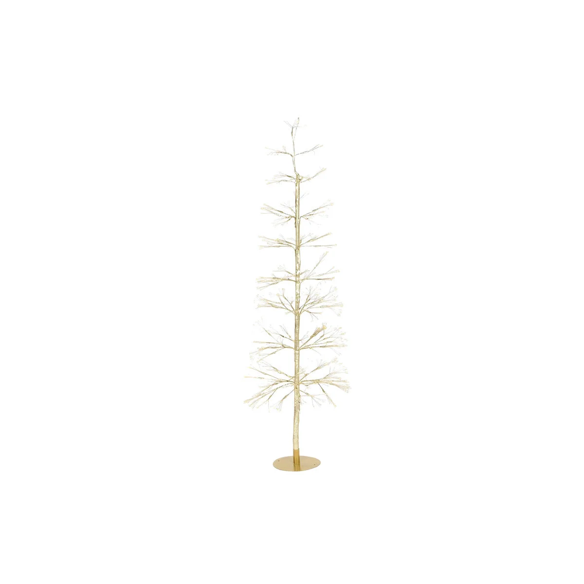 Árbol de Navidad Home ESPRIT Dorado 40 x 40 x 120 cm