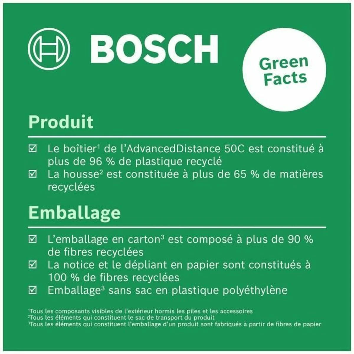 Telémetro BOSCH AdvancedDistance 50 C 50 m