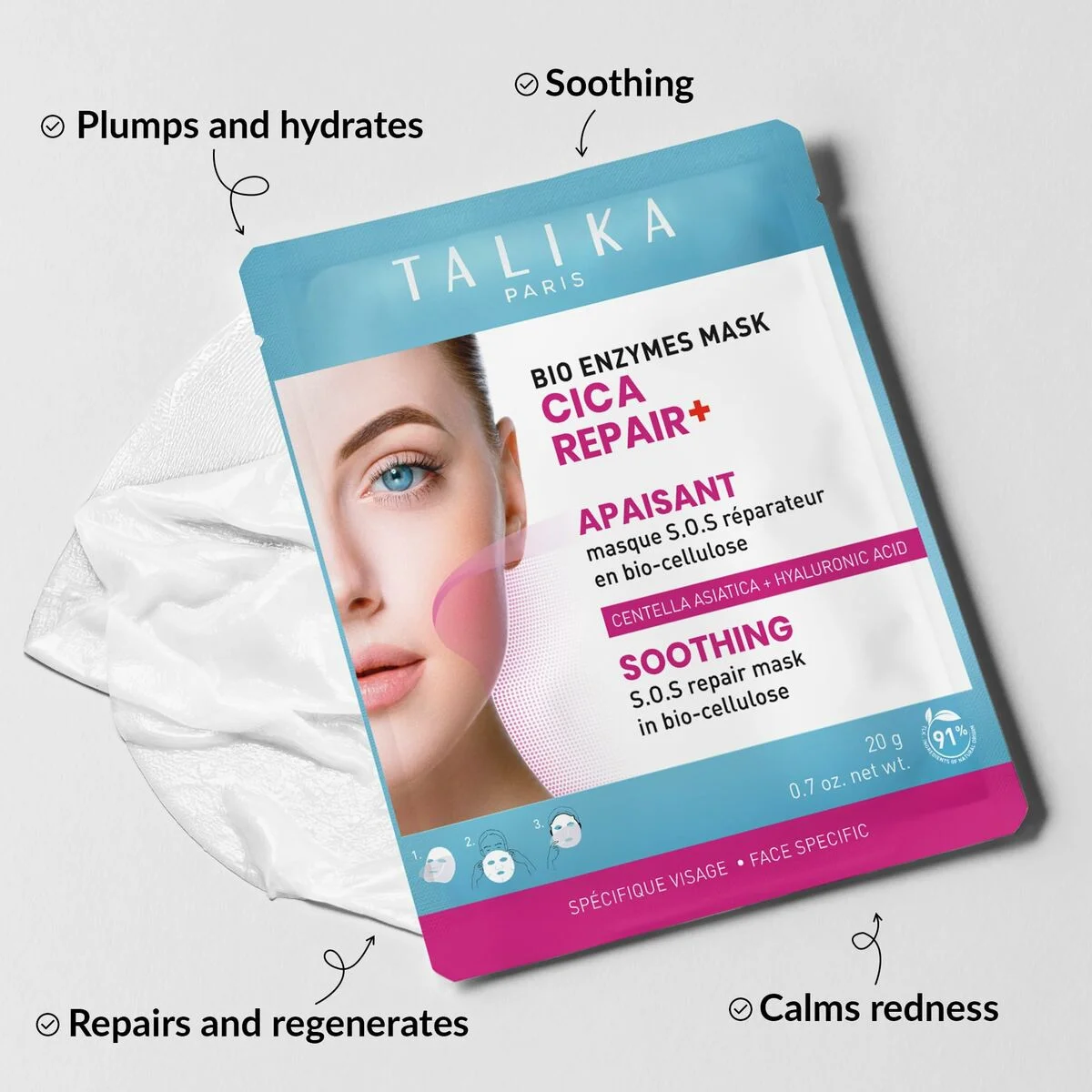 Mascarilla Facial Talika BIO ENZYMES