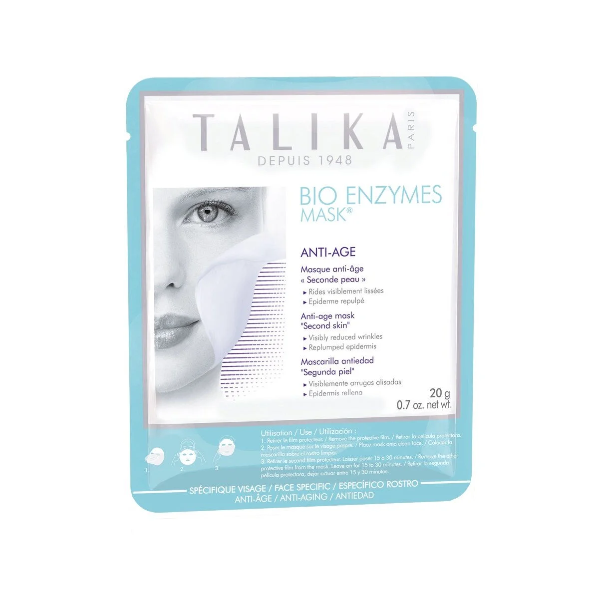 Mascarilla Facial Talika 10043 Antiedad