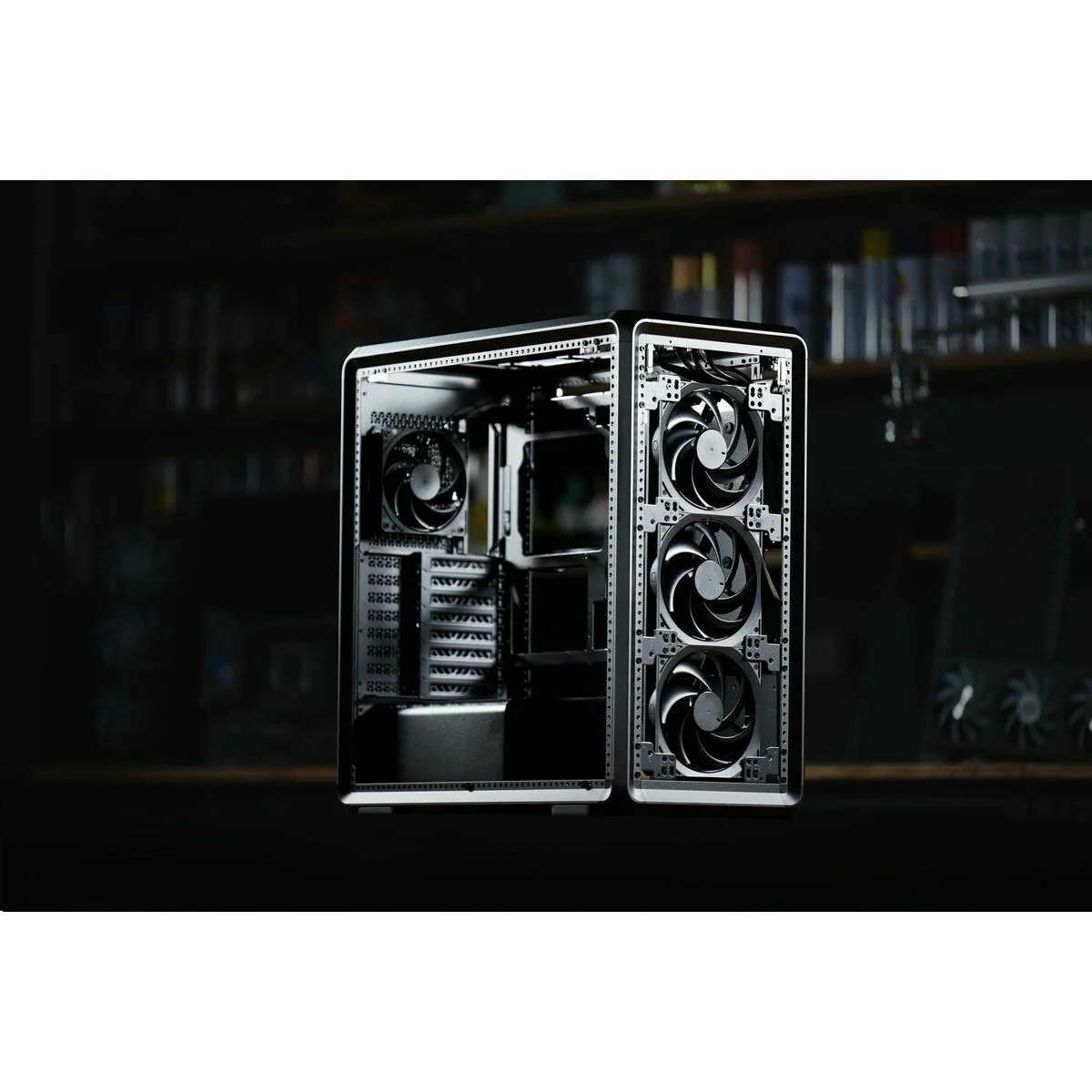 Caja Semitorre ATX Cooler Master MF600-KGNN-S00 Negro