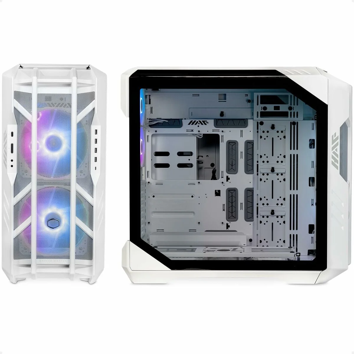 Caja Semitorre ATX Cooler Master H700E-WGNN-S00 Blanco Negro