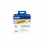 Etiquetas para Impresora Brother DK22606 Amarillo Negro Amarillo/Negro
