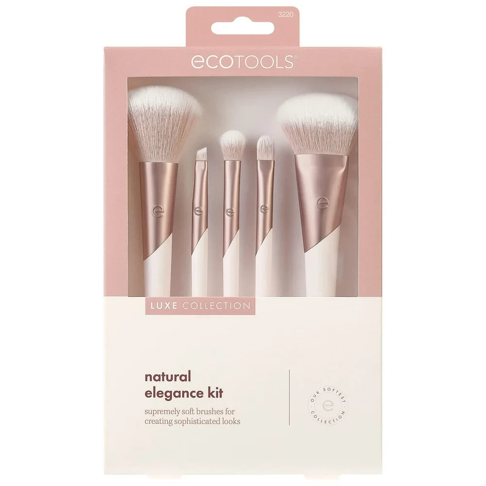 Set de Brochas de Maquillaje Ecotools Luxe Natural Elegance (5 pcs)