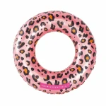 Flotador Hinchable Swim Essentials Leopard Rosa claro