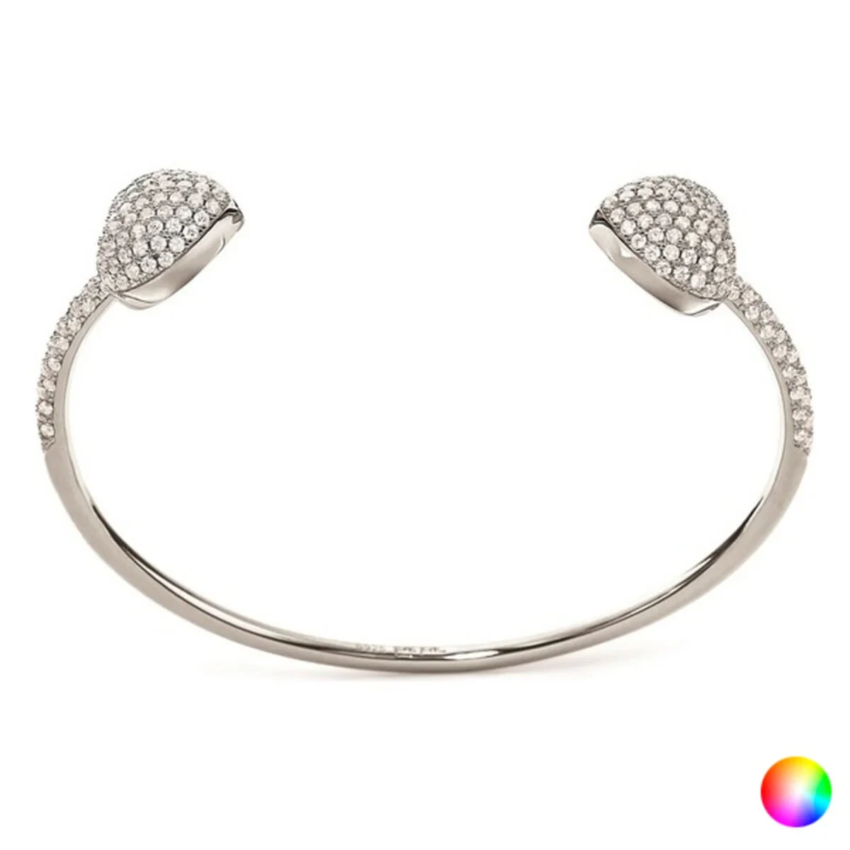 Brazalete Folli Follie Plata de ley (Ø 55 mm)