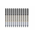 Boligrafo de tinta líquida Uni-Ball Rollerball Eye Broad UB-150 Negro 1 mm (12 Piezas)