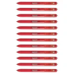 Bolígrafo de gel Paper Mate InkJoy Gel Rojo 12 Unidades