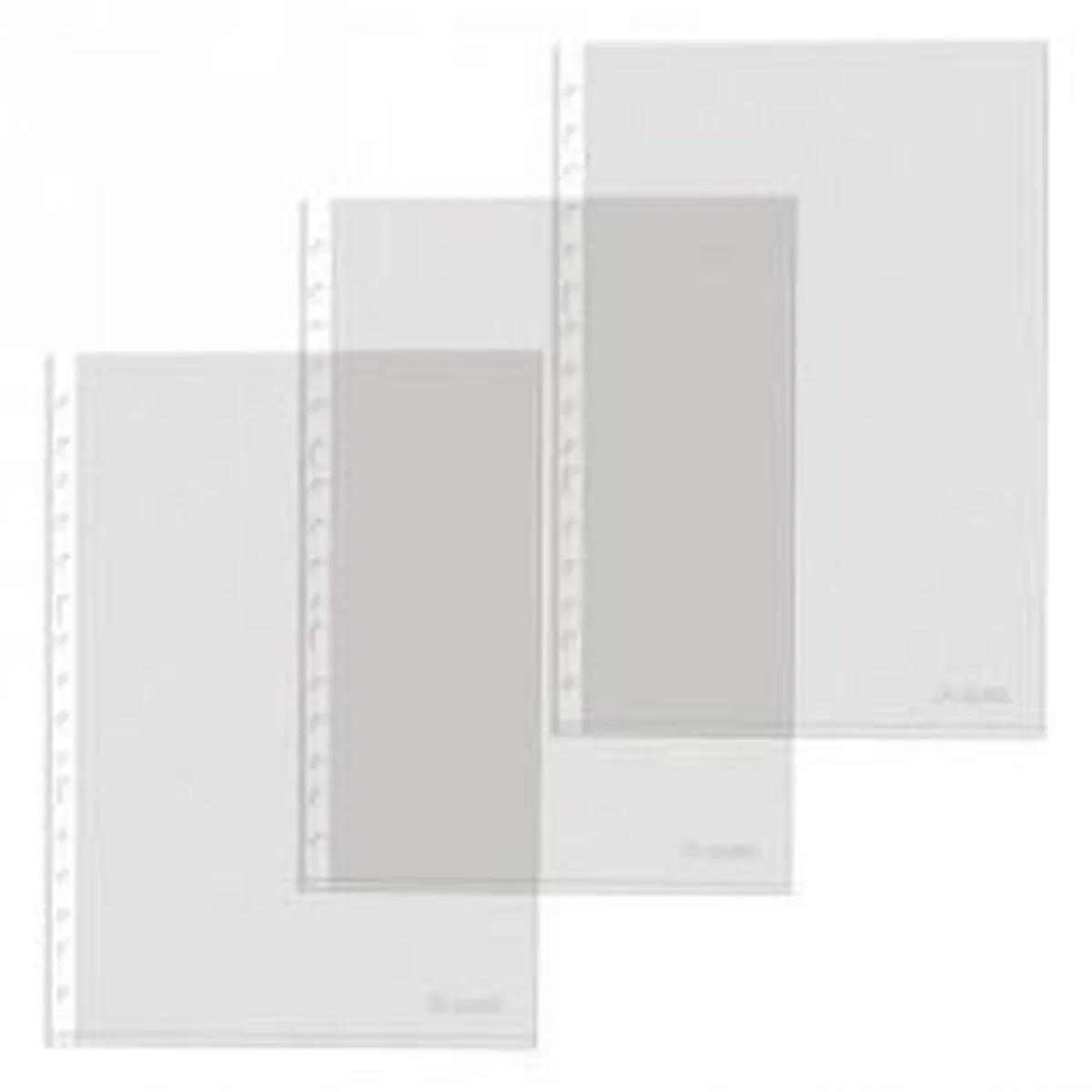 Fundas DOHE Premium Cristal Perforadas Transparente Din A4 (100 Piezas)