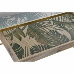 Mesa de Centro DKD Home Decor Dorado Natural 90 x 60 x 45 cm