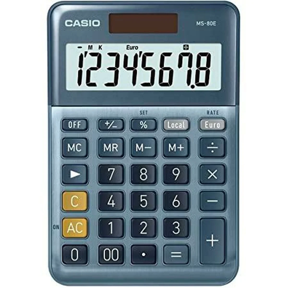 Calculadora Casio MS-80E Azul (10 Unidades)