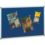 Tablero de Corcho Faibo Azul Gris 90 x 120 cm