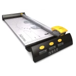 Cizalla de Rodillo Fellowes Proton Negro Plateado A3