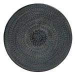 Mesa auxiliar 66 x 66 x 34,5 cm Negro Aluminio (3 Unidades)