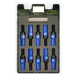 Kit de tornillos OMP OMPS09971207 28 mm Azul M12 x 1,25