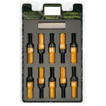 Kit de tornillos OMP OMPS09971210 28 mm Naranja M12 x 1,25