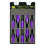 Kit de tornillos OMP OMPS09971211 28 mm Morado M12 x 1,25