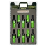 Kit de tornillos OMP OMPS09981208 28 mm Verde M12 x 1,50