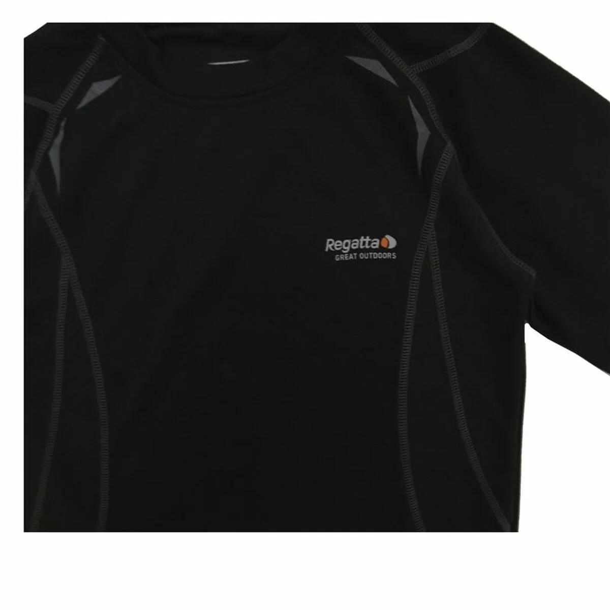 Camiseta Térmica para Niños Regatta Negro