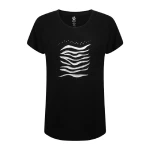 Camiseta de Manga Corta Mujer Dare 2b Emanation Negro
