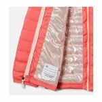Chaqueta Deportiva para Niños Columbia Powder Lite™ Salmón