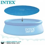Cubrepiscinas Intex 29021 EASY SET/METAL FRAME Azul Ø 305 cm 290 x 290 cm