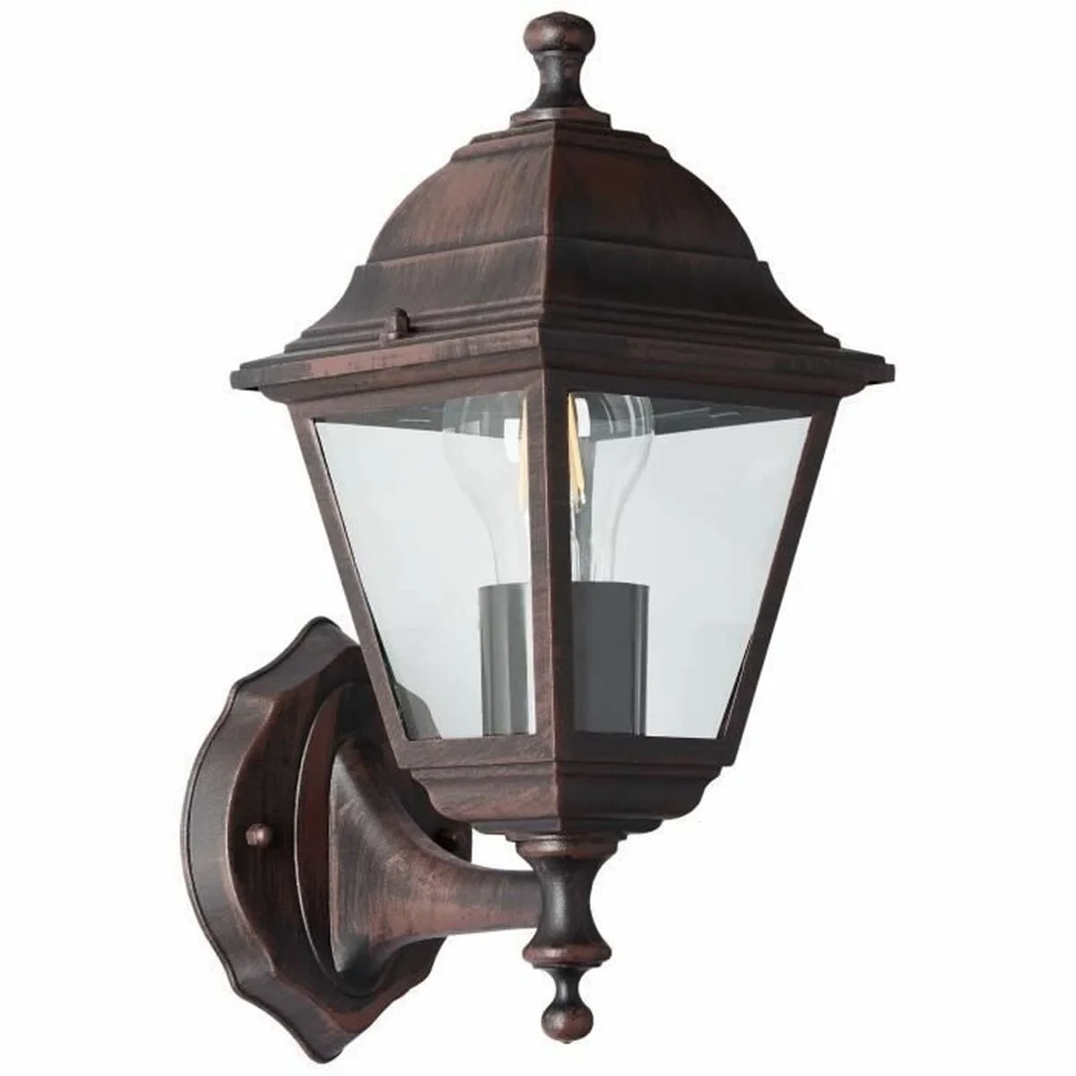 Farol para Jardín Brilliant Nissie Orange Negro oxidado 60 W E27 Exterior