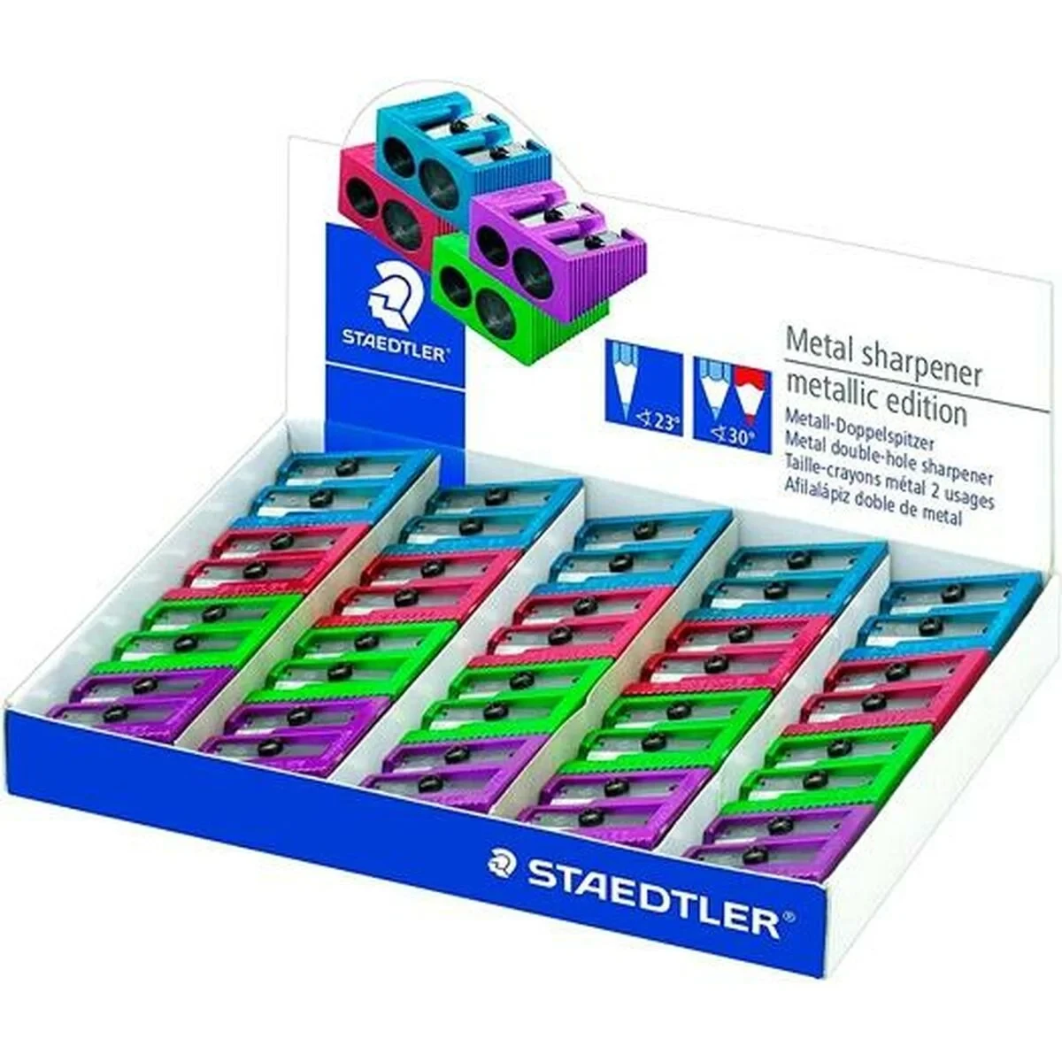 Sacapuntas Staedtler Metal (20 Unidades)