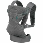 Mochila Portabebé Infantino Flip Ergo Gris + 0 Meses