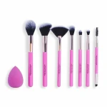 Set de Brochas de Maquillaje Revolution Make Up The Brush Edit Rosa 8 Piezas
