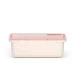 Recipiente Conservador de Alimentos Valira 6090/9 Hermético Blanco Termoplástico PBT 750 ml