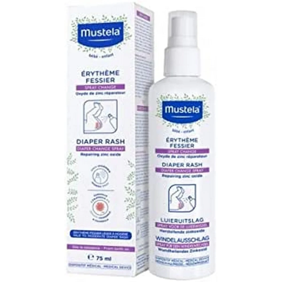 Spray Antienrojecimiento Mustela Niño Bebés 75 ml