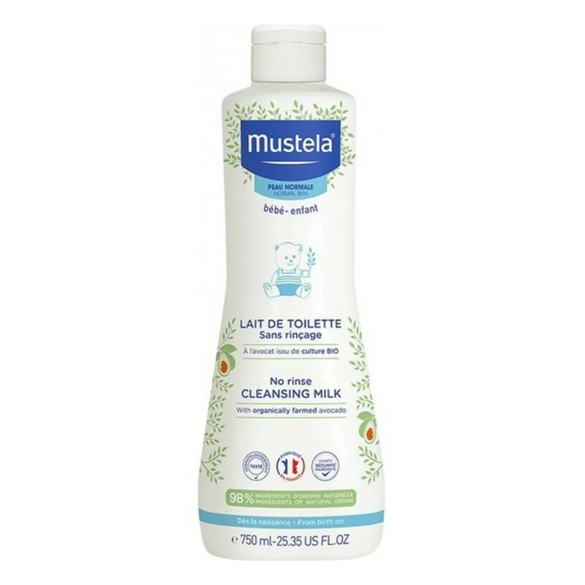Loción Hidratante Bébé Mustela (750 ml)