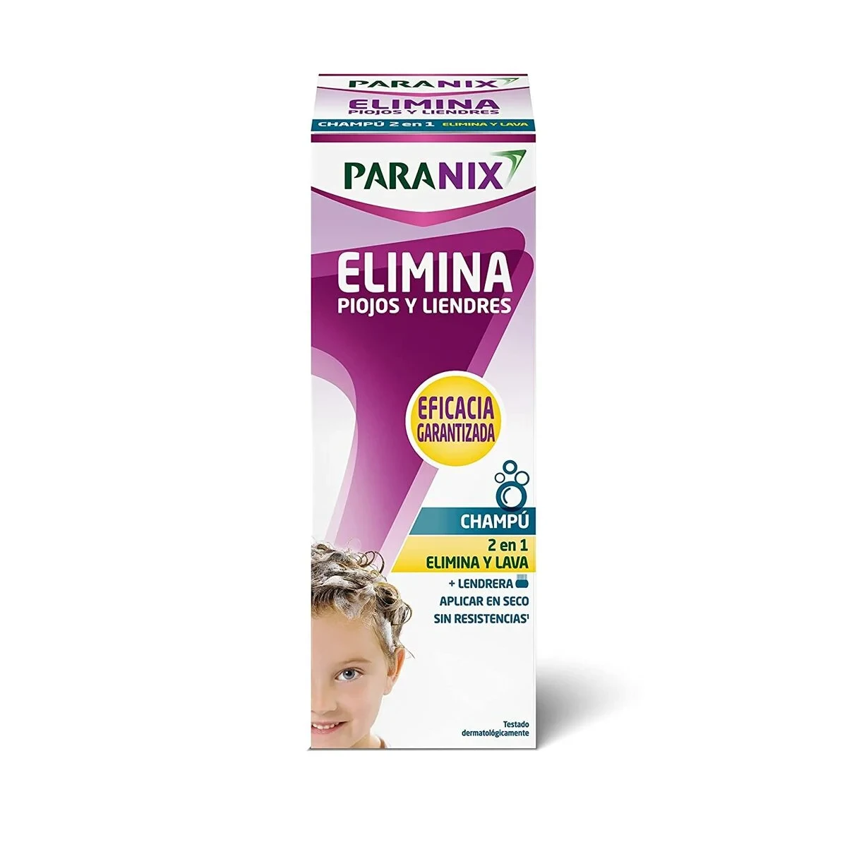 Champú Antipiojos Paranix Elimina Piojos Y Liendres Champú Lote 2 en 1 200 ml 2 Piezas