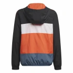 Chaqueta Deportiva para Niños Adidas Colorblock Negro