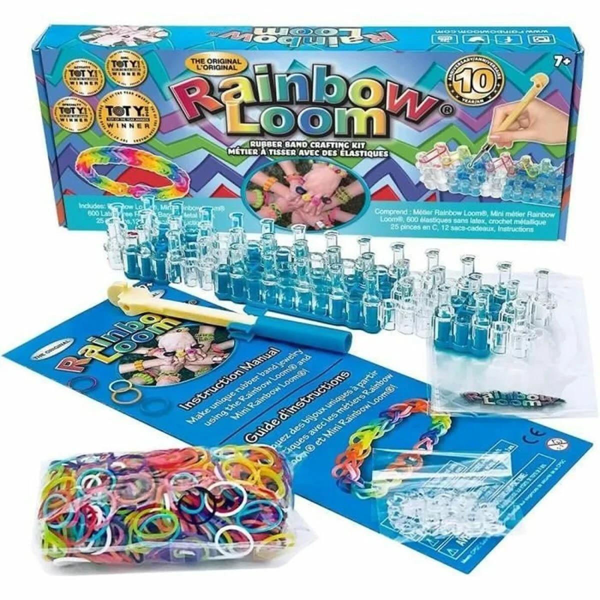 Kit Creación de Pulseras Bandai Rainbow Moon Plástico