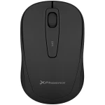 Ratón Inalámbrico Óptico Phoenix M250 Negro (1 unidad)