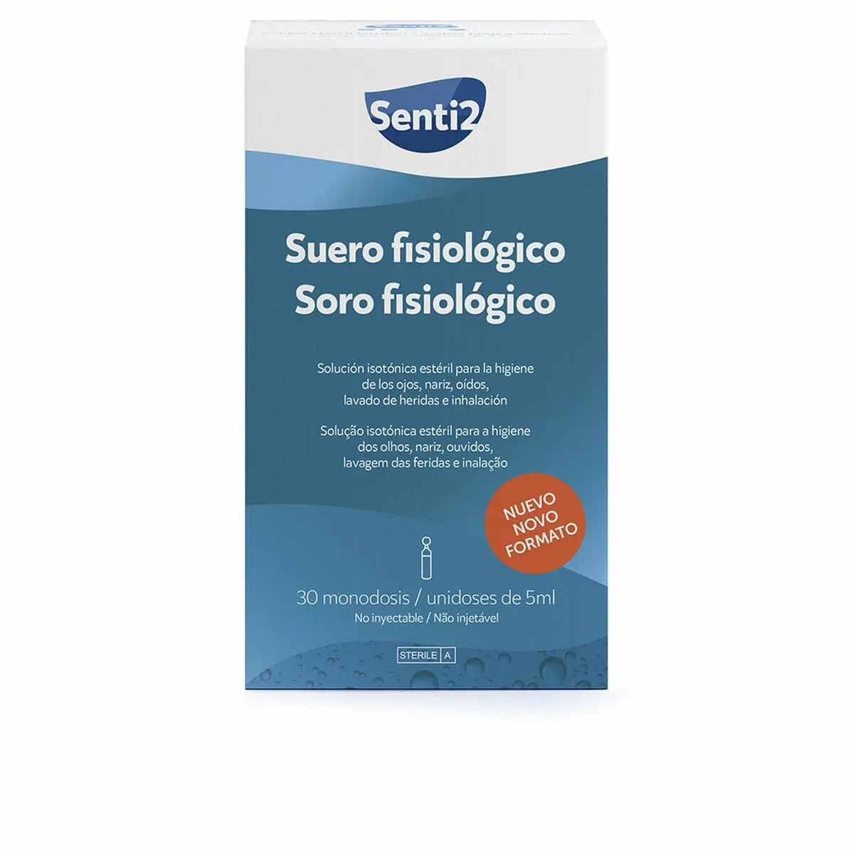 Suero Fisiológico Senti2 5 ml x 30 Monodosis