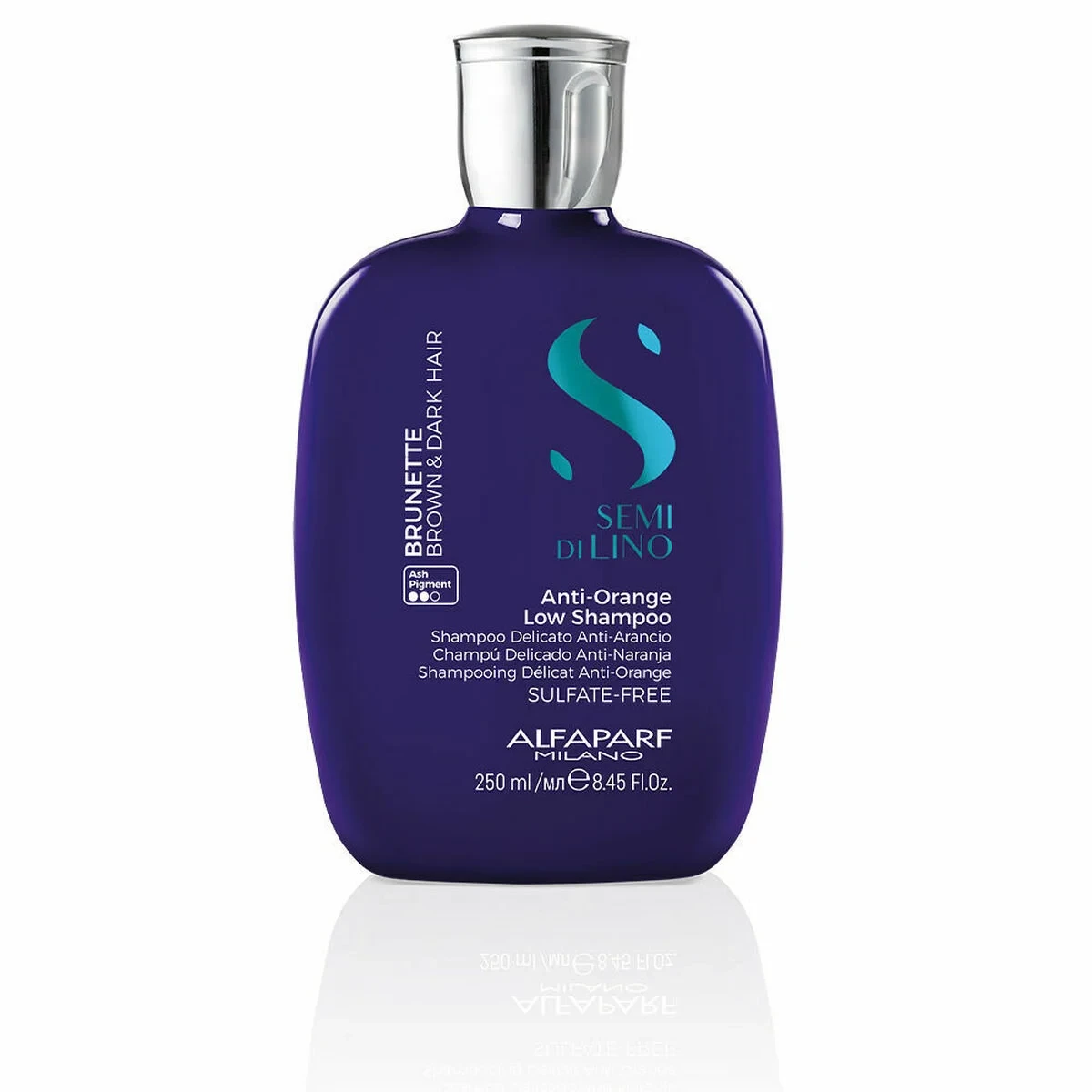 Champú Neutralizador del Color Alfaparf Milano Semi Di Lino Cabello Oscuro (250 ml)