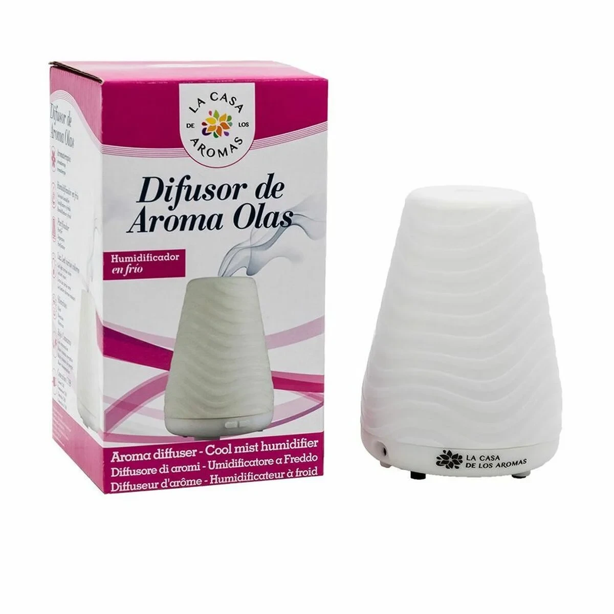 Mini Humidificador Difusor de Aromas La Casa de los Aromas Vapor frío