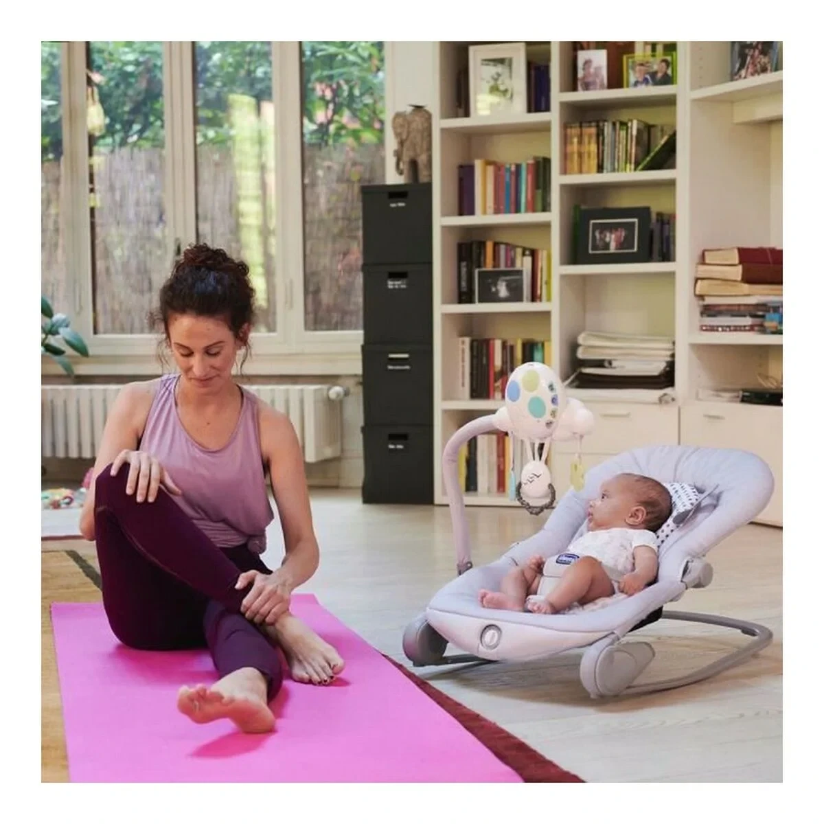 Hamaca para Bebé Chicco Balloon Dots Azul