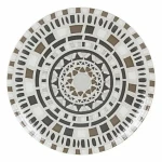 Bajo Plato La Mediterránea Barroc ø 32,5 x 2,3 cm (6 Unidades)