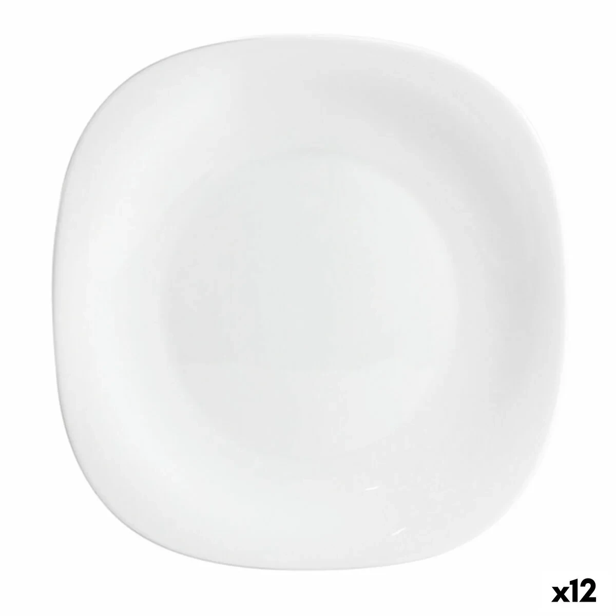 Bajo Plato Bormioli Parma 31 x 31 cm (12 Unidades) (ø 31 cm)