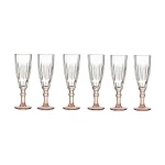 Copa de champán Vivalto Exotic Marrón Cristal 170 ml