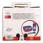 Set de Menaje Infantil Mickey Mouse Happy smiles 21 x 18 x 7 cm Rojo Azul