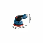 Lijadora excéntrica BOSCH GEX 12V-125 Professional 12 V