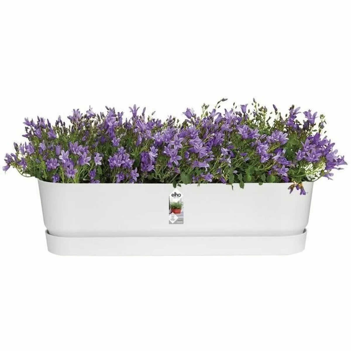 Jardinera Elho   Blanco 70 cm Plástico