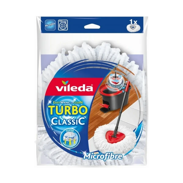Recambio de Mopa Para Fregar Vileda TURBO ClassiC Microfibras