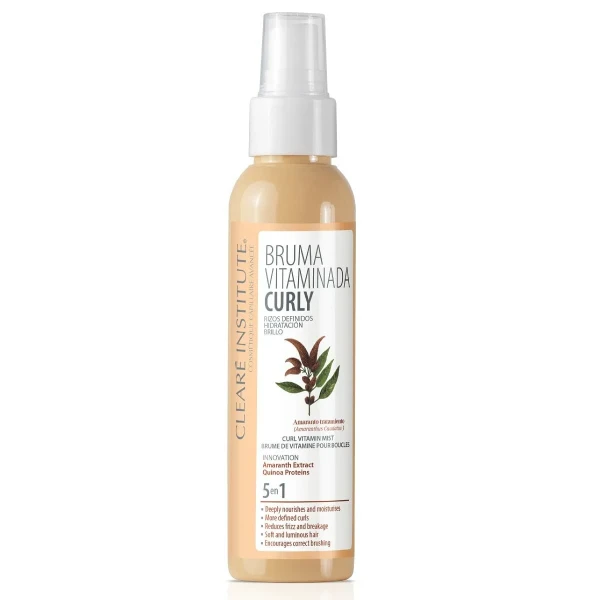 Bruma Capilar Clearé Institute Bruma Vitaminada Curly Con vitaminas Cabello rizado 5 en 1 125 ml